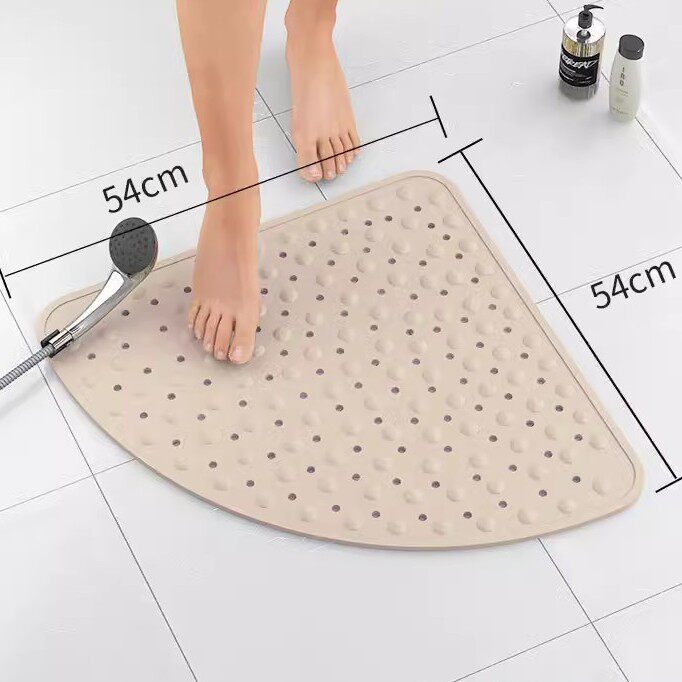 扇形德国浴室防滑地垫贴防滑垫卫生间垫子橡胶垫淋浴洗澡垫淋浴房