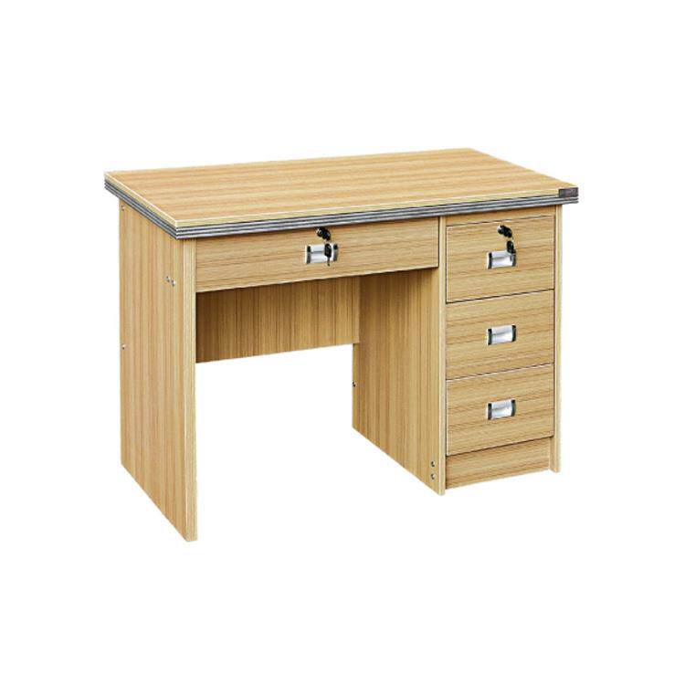 单人位办公桌椅组合员工位桌简约现代环保办公家具1米小型电脑桌