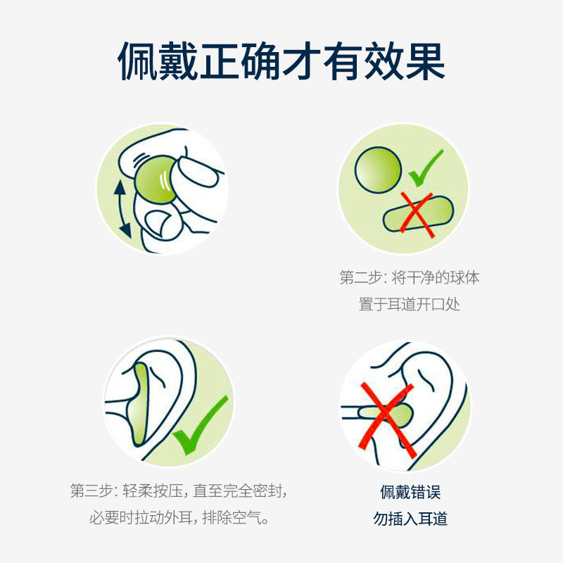 安耳悠防噪泥睡眠耳音耳塞儿童硅胶音防水超级降噪隔罩不入耳式