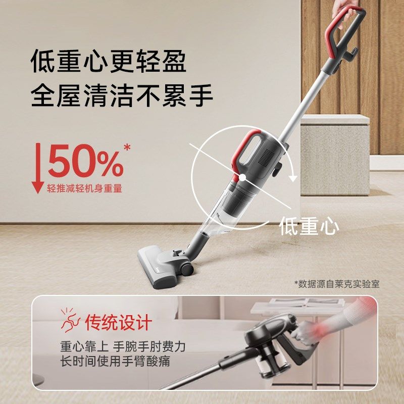 莱克吉米强3有线吸尘器大功率C吸力家用手持式小2吸尘器S10型6