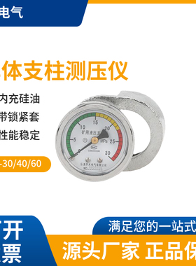 乔木电气DZ-60 充油耐震单体支柱测力计单体支柱测压仪