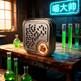 侧推开牌玩法~赛博解压潮玩！迷宫叮叮推牌edc玩具01多动症手把件