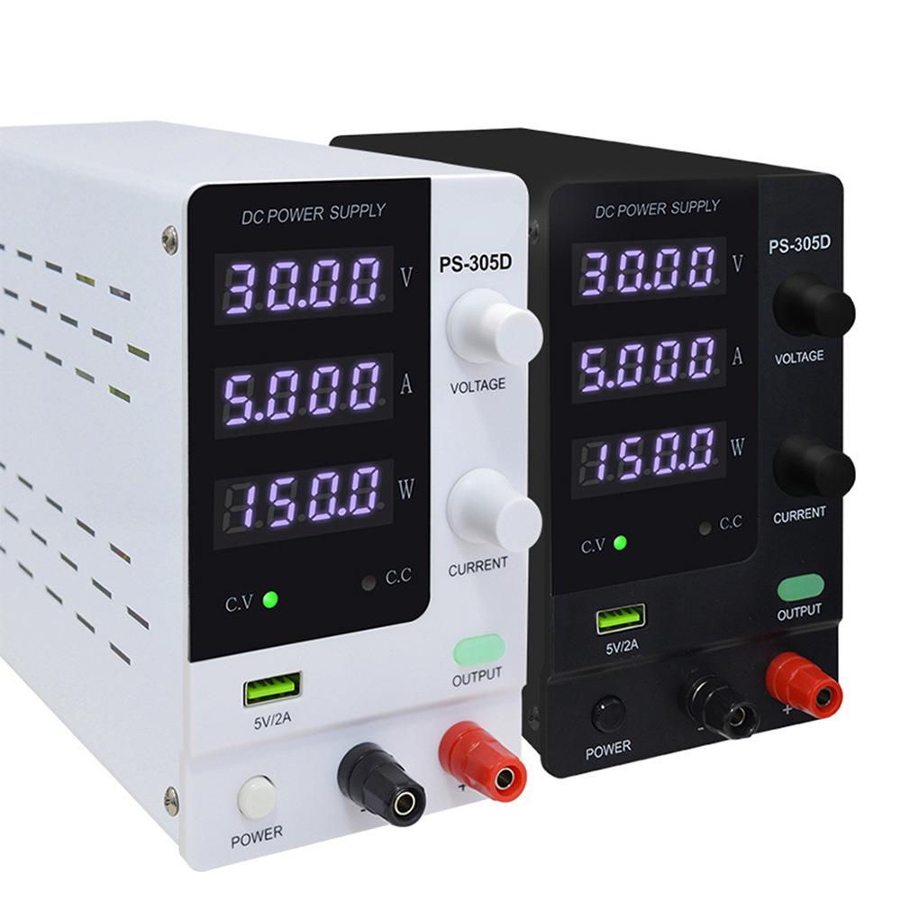 可调稳压直流程控电源30V5A高精度四位显示学生实验测试手机维修