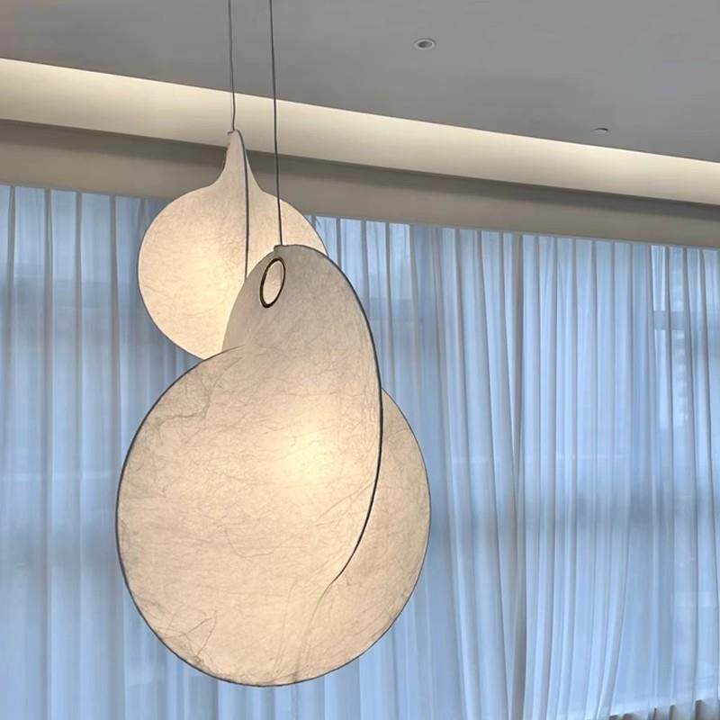 现代简约flos蚕丝布艺灯餐厅吧台橱窗灯具客厅卧室书房楼梯间吊灯,模玩/动漫/周边/娃圈三坑/桌游,模型制作工具/辅料耗材,淘宝优惠券,粉丝福利购,淘宝优惠卷