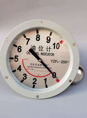 金钟 YZF2-250(TH) 指针式油位计 变压器储油柜油位检测装置