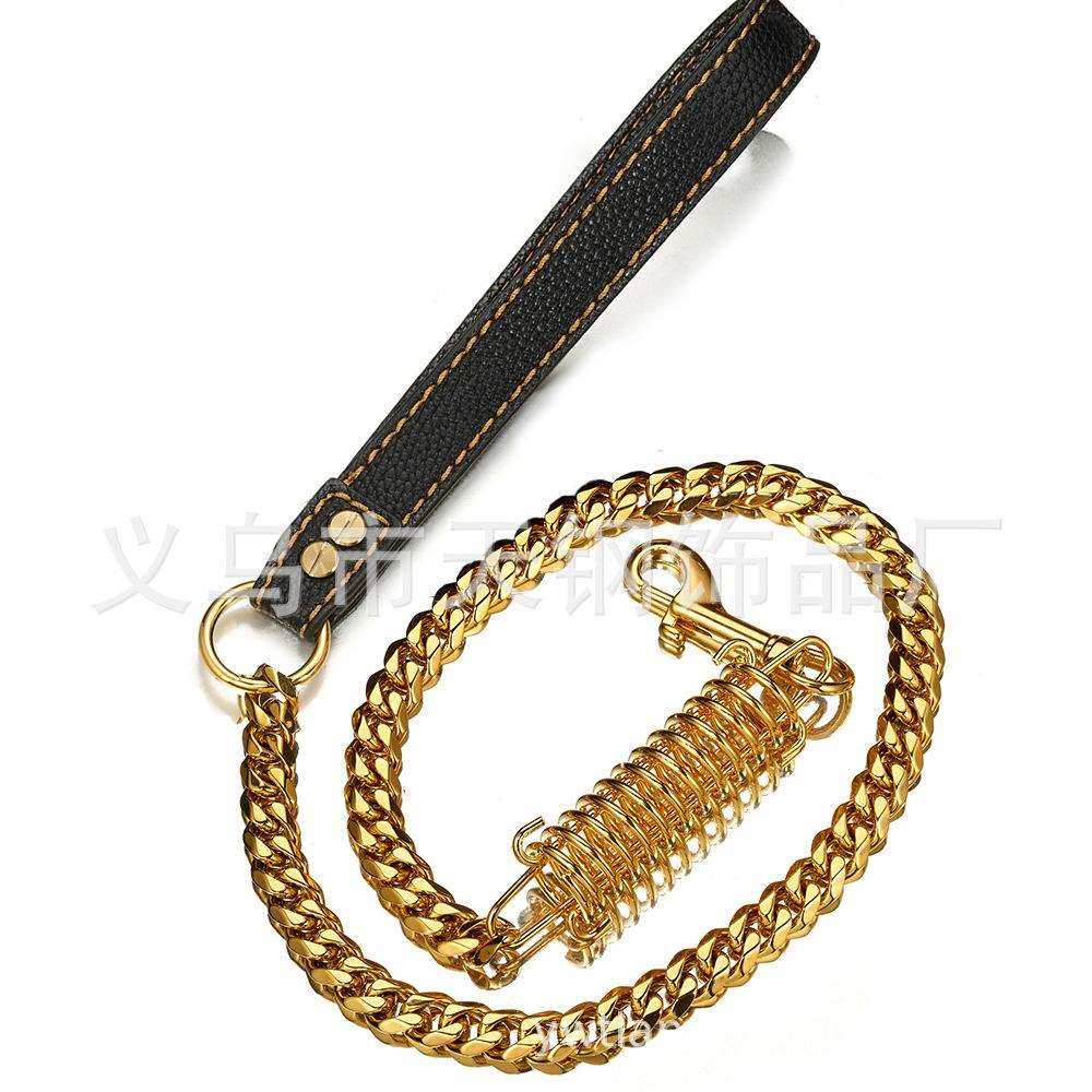 新款宠物狗弹簧缓冲大犬牵引绳弹簧牵引绳加粗不锈钢钛钢P链狗链,玩具/童车/益智/积木/模型,毛绒/玩偶/公仔/布艺类玩具,淘宝优惠券,粉丝福利购,淘宝优惠卷