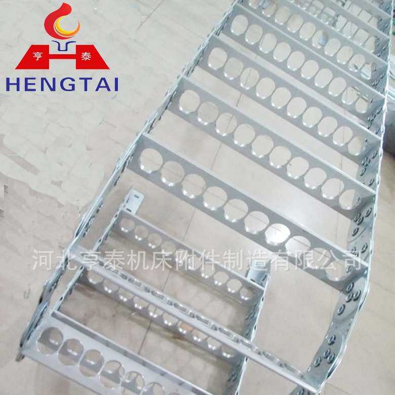 厂家生产机床TL-S钢制拖链 穿线缆油管钢铝拖链 金属移动导向槽