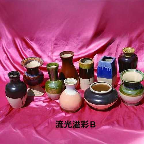美术静物陶瓷流光溢彩A素描写生教具画室陶罐10件套画室专用