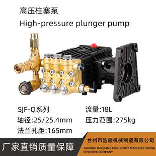 超高压汽油柴油清洗机柱塞泵分体式调压阀户外洗车工业清洗水泵头