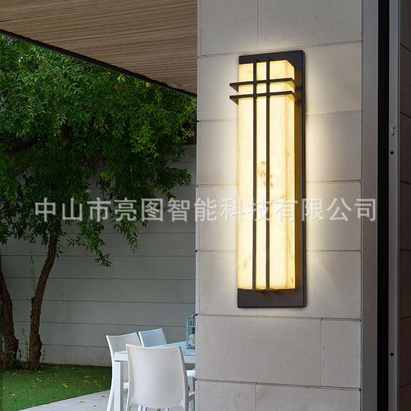 轻奢壁灯户外led防水酒店售楼部外墙景观灯别墅庭院灯室外亮化灯