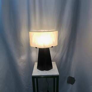 复刻美式金属黑布罩台灯 Tree系列书房样板房落地灯 曲面现代灯