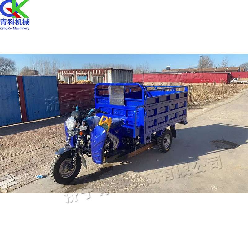 汽油摩托三轮车 工地运输带高低速自卸车 山区载货农用自卸翻斗车