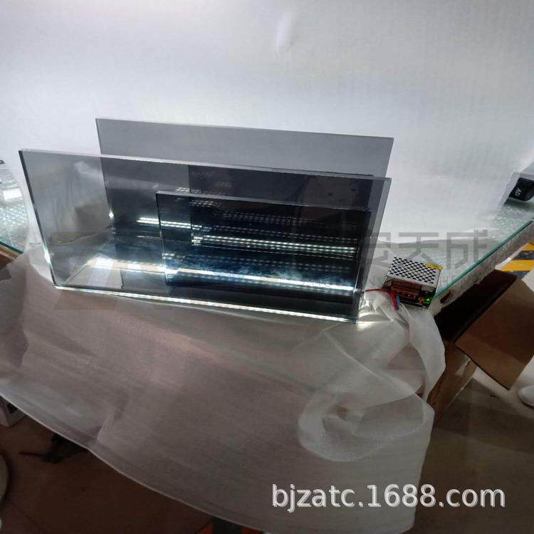 灰透亚克力桌子有机玻璃展示架 酒店商场家居适用 可来图加工厂家