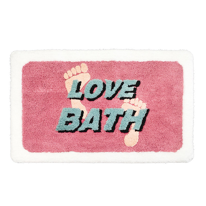 加厚高密度蛋糕绒浴室吸水防滑垫家用卫生间卧室门垫可爱卡通地垫,居家布艺,家用脚垫,淘宝优惠券,粉丝福利购,淘宝优惠卷