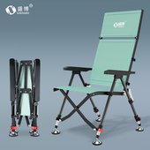 盛博新款 钓鱼椅可躺超轻便携野钓台钓椅 全竖折叠大钓椅全地形欧式