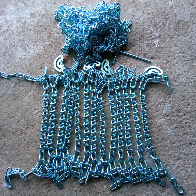 货车卡车农用车750-16防滑链 700-16/650-16防滑链带爪钉轮胎防滑