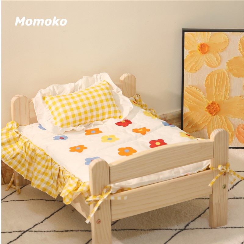 宠物公主床猫窝狗窝实木四季通用宠物睡垫子博美马尔济斯宠物摆拍,宠物/宠物食品及用品,猫狗床/躺椅,淘宝优惠券,粉丝福利购,淘宝优惠卷