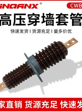 黔兴电气CWB-10-12KV/630A户外高压穿墙套管10KV穿墙套管1250A
