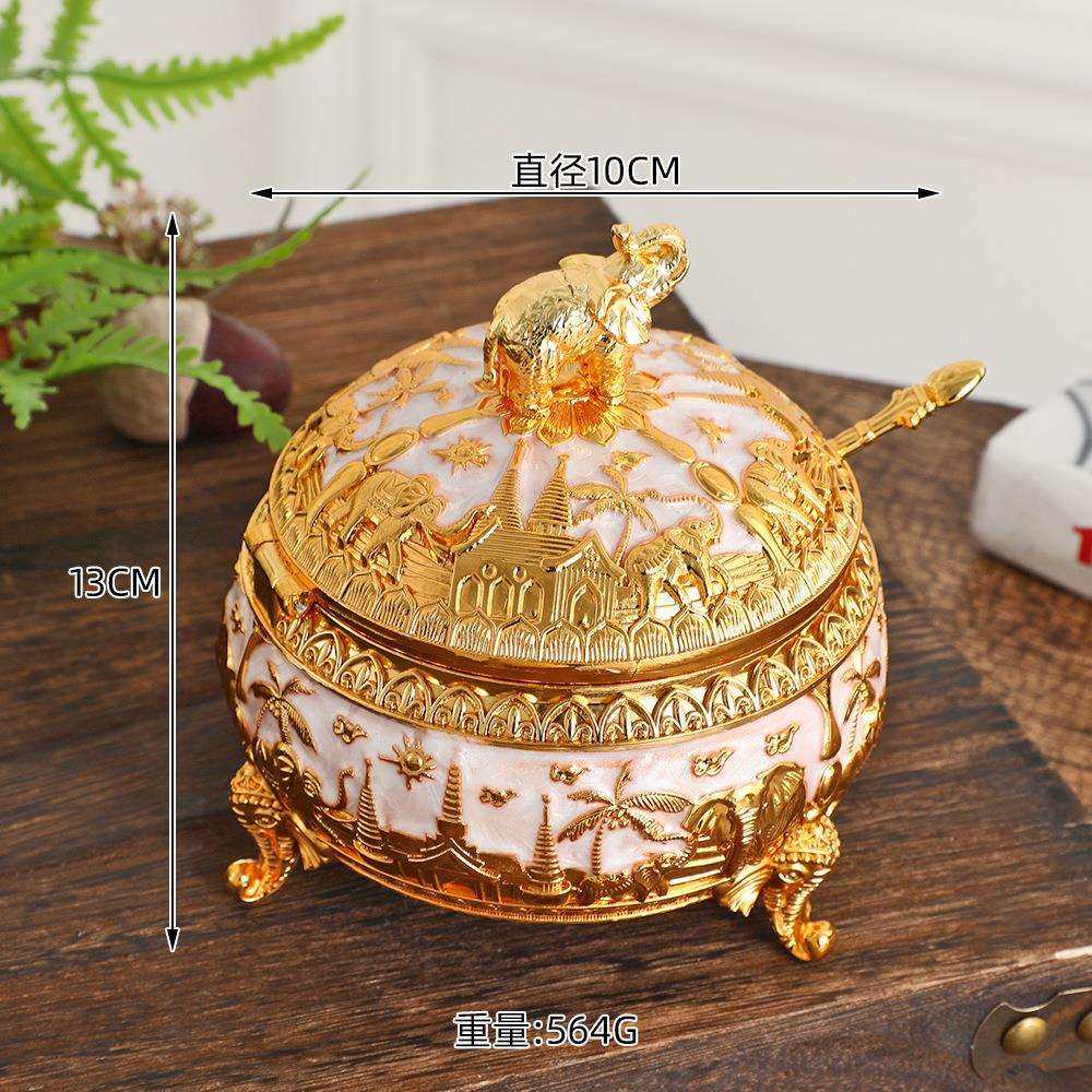 新款金属大象糖蛊雕花家居孔雀调味罐高档复古厨房收纳摆件,玩具/童车/益智/积木/模型,毛绒/玩偶/公仔/布艺类玩具,淘宝优惠券,粉丝福利购,淘宝优惠卷