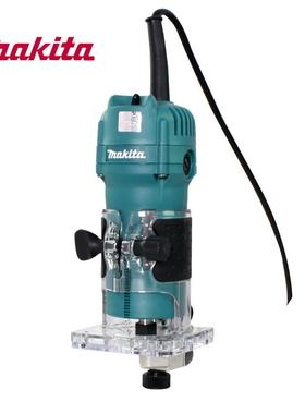 牧田修边机3709 木工修边机 530W功率专用修边机 木工雕刻机