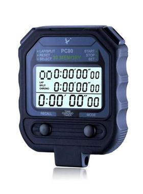 天福电子秒表计时器PC80 70 90比赛30道裁判跑步田径专业多跑道