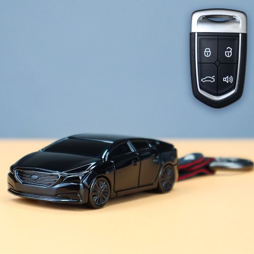 适用于宝沃bx5全车配件bx7钥匙包改装智能bx6汽车钥匙套扣壳女男