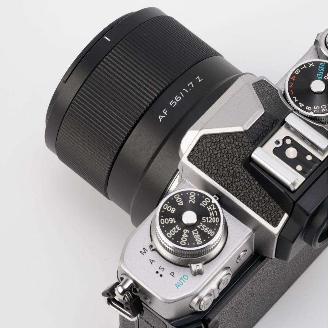 唯卓仕56mm F1.7定焦镜头XF/Z/E口微单相机半画幅大光圈自动对焦