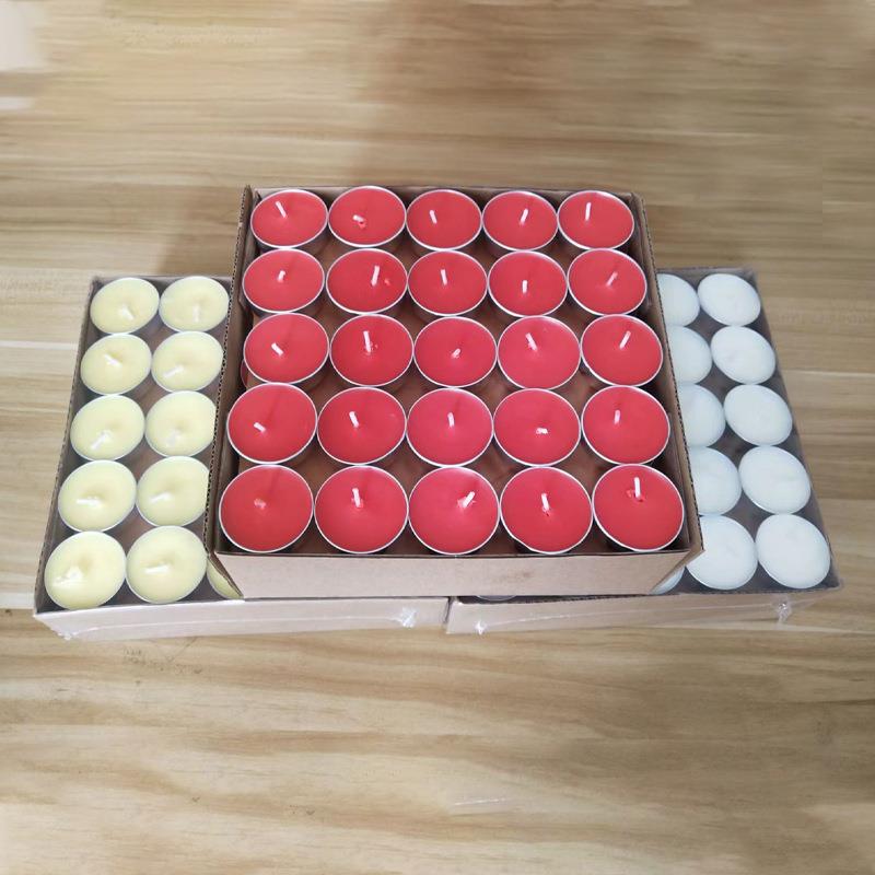 整箱酥油灯1小时2小时4小时100粒8小时12小时铝壳酥油灯植物小蜡