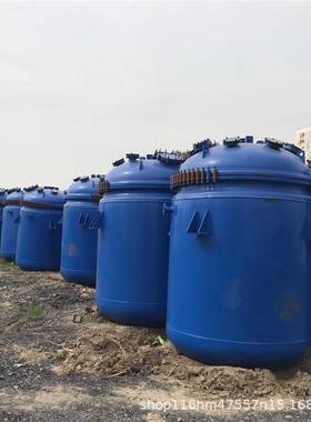 出售搪瓷反应釜50L100L300L500L多规格不锈钢电加热乳胶漆反应釜