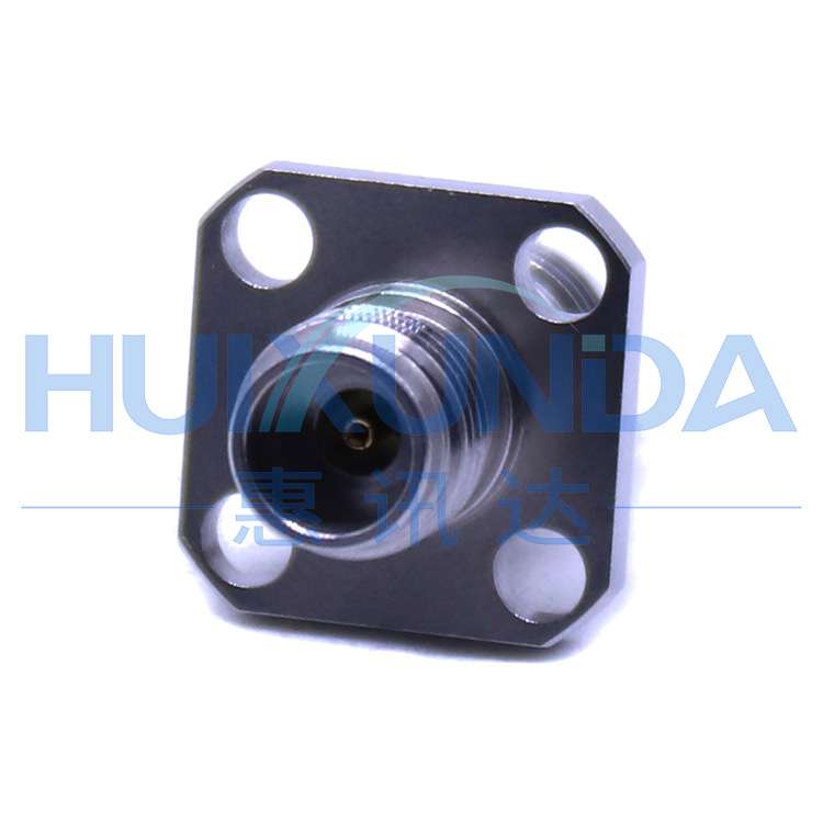 2.4MM-KFKG毫米波面板固定精密不锈钢50G转接器2.4MM母转母KKFG