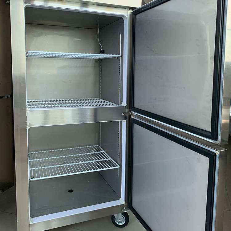 商用工程款两门冷柜 保鲜冷冻冰箱 立式两门冰箱 厨房冷柜 高性价