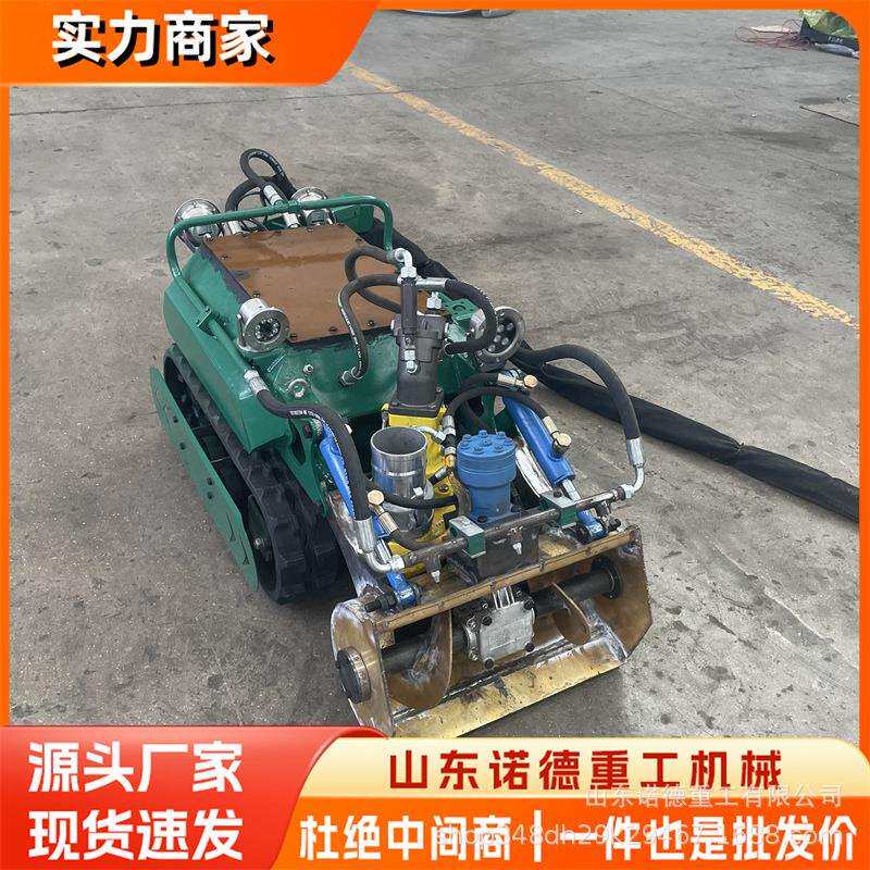 市政污水处理系统清淤机器人 可视监测 履带式液压潜水下排污车