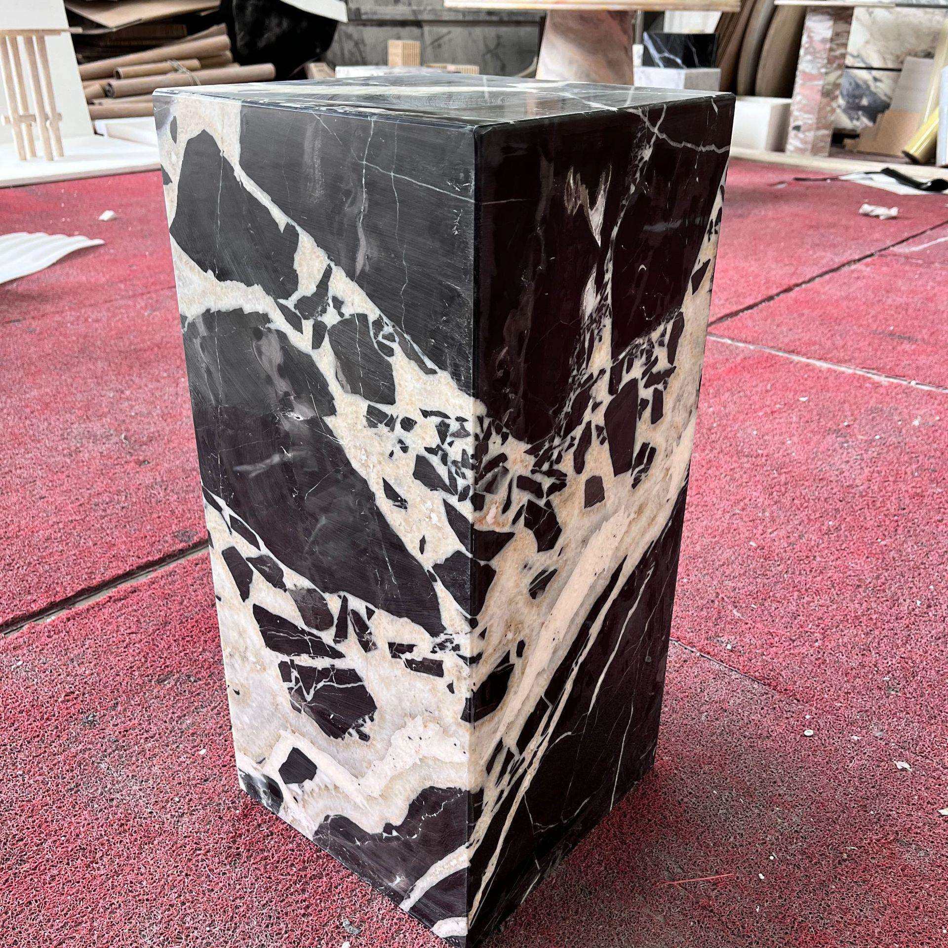 拿破仑黑平面方柱桌轻奢卧室边几床头柜客厅现代简约方形小桌子,玩具/童车/益智/积木/模型,毛绒/玩偶/公仔/布艺类玩具,淘宝优惠券,粉丝福利购,淘宝优惠卷