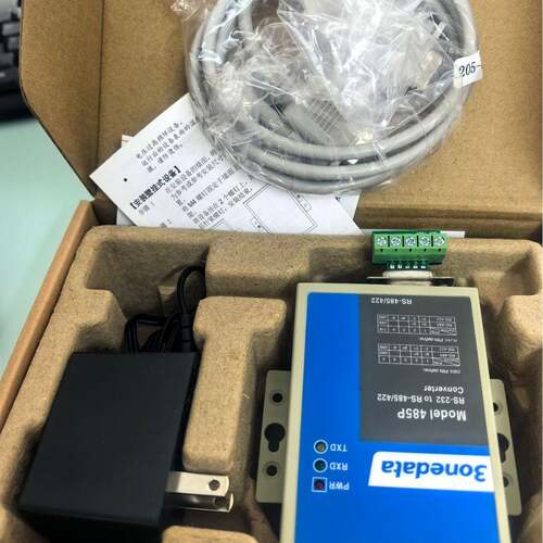 3onedata MODEL485P壁挂式光隔防雷RS232/RS485/RS422双向转换器