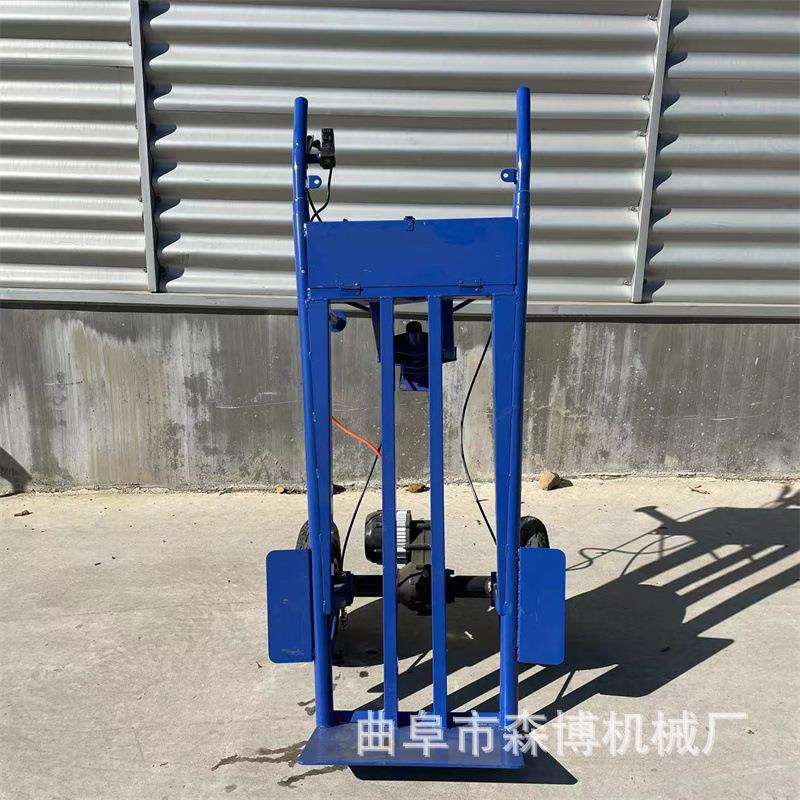 电动手推老虎车家用爬坡上山果园搬运车轻便小型拉货运输平板车