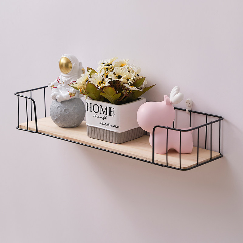 创意家居墙上装饰置物架餐厅墙面挂饰客厅墙壁挂架卧室床头收纳架