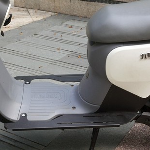 配件 B80一体加长脚蹬后踏板改装 九号电动车新C40 C65脚踏板B110P