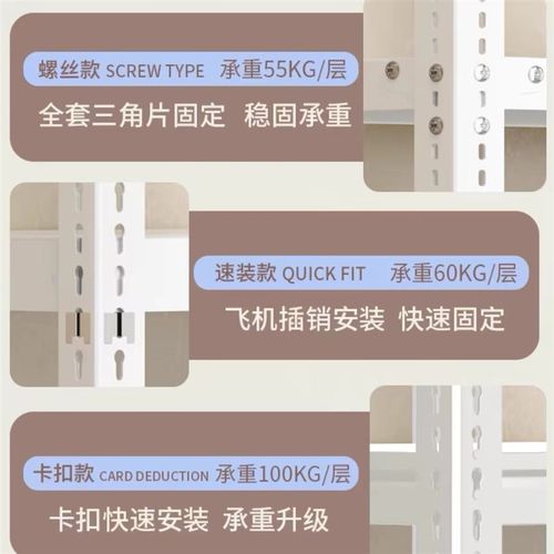 货架置物架多层货物架家用储藏室仓库阳台角钢超市收纳铁架子仓储