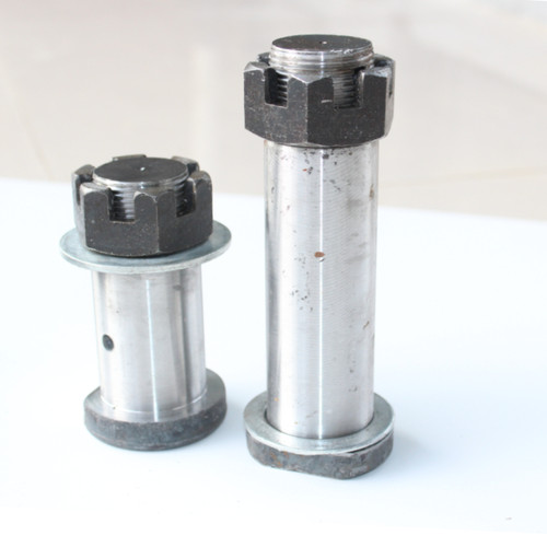 后八轮自卸车销子销轴带螺丝帽带黄油孔35粗40粗液压油缸销子大全