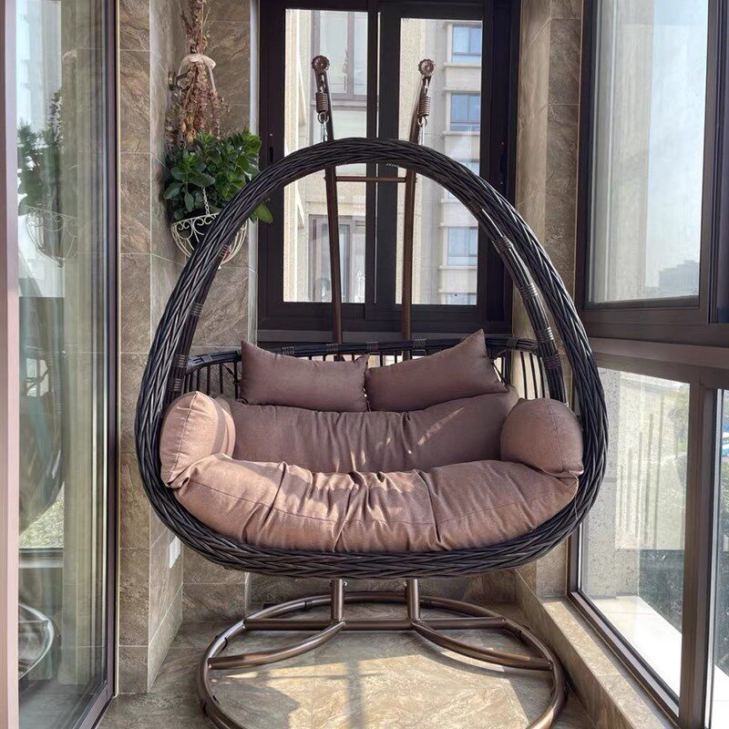 懒人吊兰椅吊篮藤椅摇椅阳台秋千摇篮椅庭院双人吊椅室内吊床家用