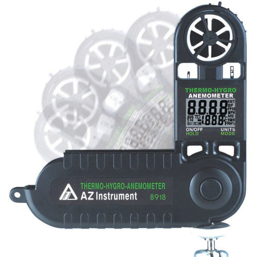 衡欣AZ8918手持风速仪AZ8908便携式测风仪测风量仪高风速精度仪