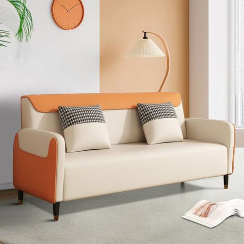 科技布沙发小户型客厅卧室单双人小型简约沙发三人1.5m公寓出租房