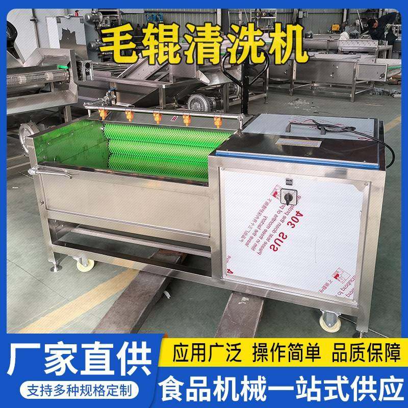大型毛辊清洗去皮机烧羊头猪蹄毛刷清洗机生姜芋头去泥沙清洗设备,清洗/食品/商业设备,其他食品加工设备,淘宝优惠券,粉丝福利购,淘宝优惠卷
