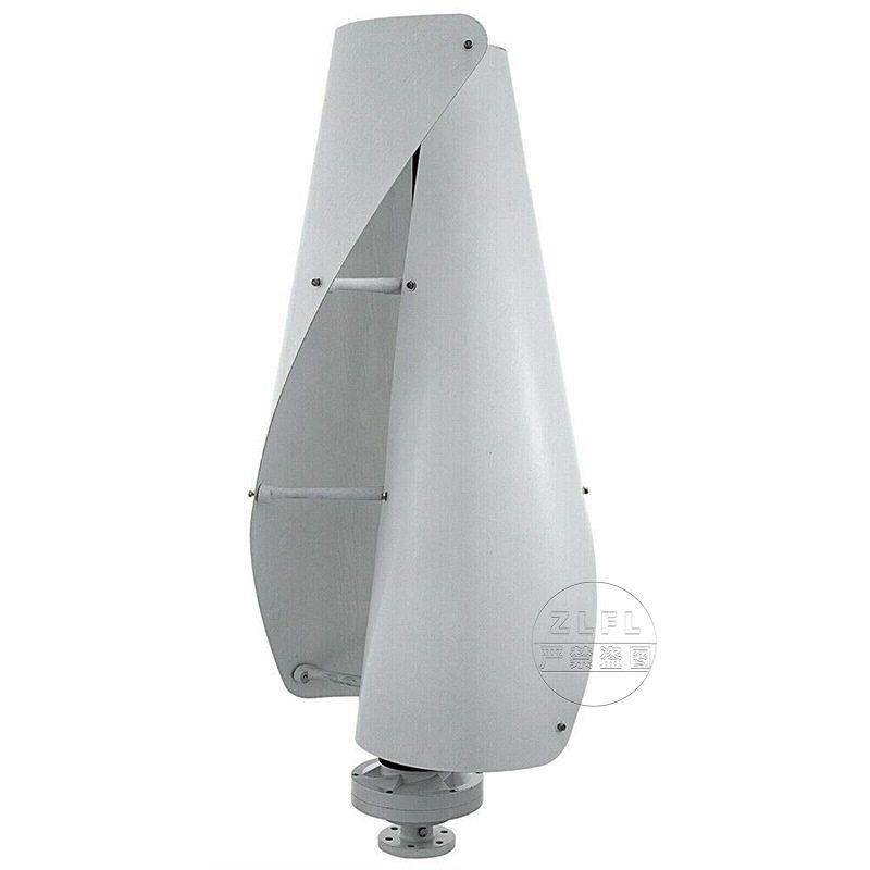 风力发电机12V1000w,2000w,3000w便携式垂直螺旋风力发电机套件