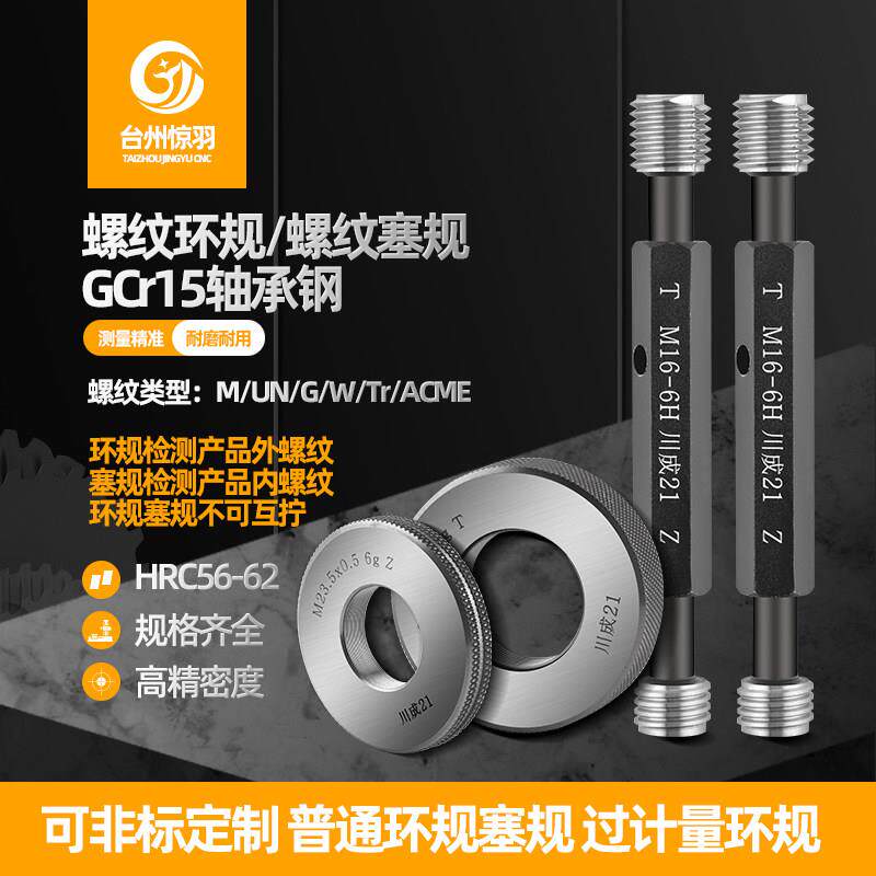 双头梯形螺纹环规21/8-4