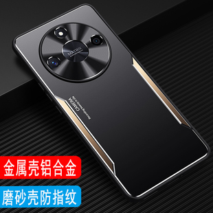 适用于荣耀X50手机壳金属壳X50 GT镜头保护套荣耀X50Pro外壳ALI-AN00全包软硅胶套ALP磨砂壳铝合金壳防摔男款