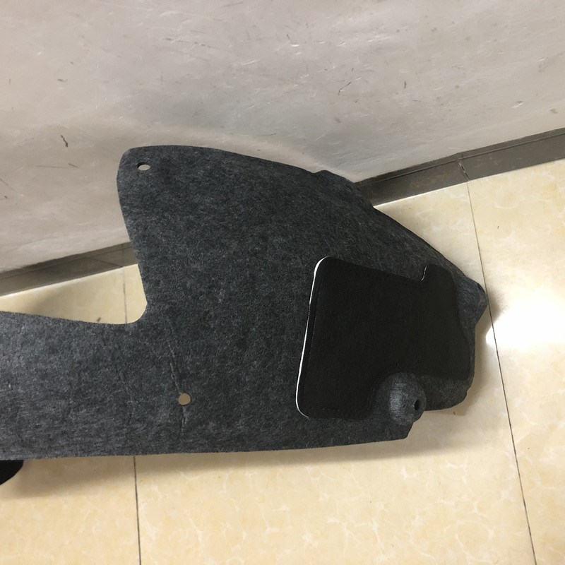 适用于现代索纳塔八代后轮叶子板内衬后轮内衬棉索八塑胶后挡泥板
