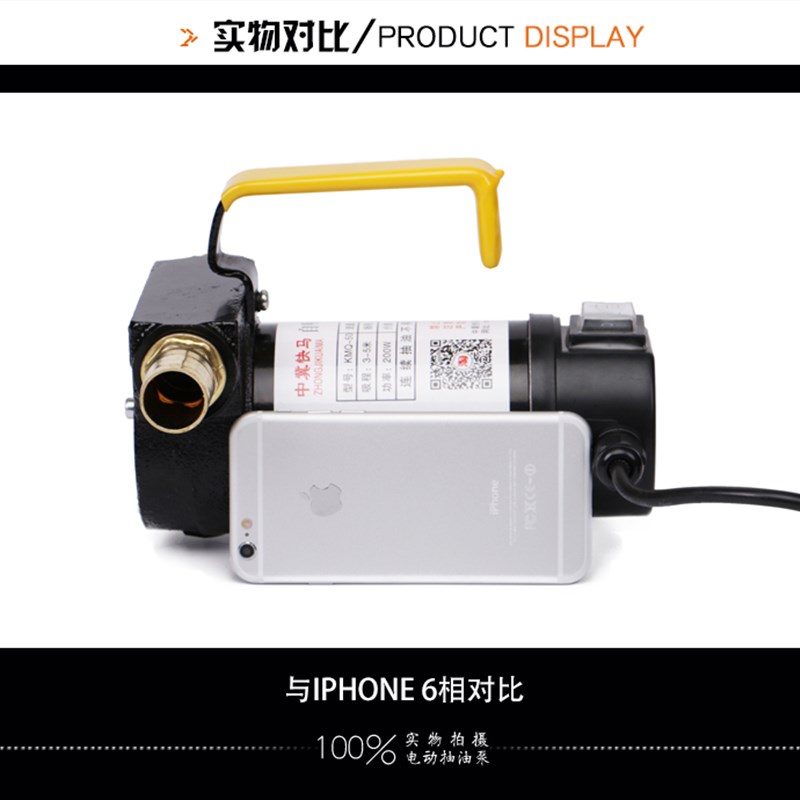 电动抽油泵220v12v24v直流柴油加油泵抽油器手动自吸泵微型抽油机