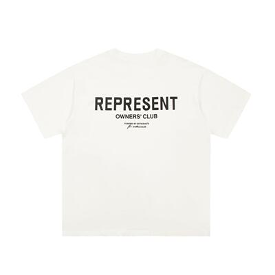 REPRESENT经典小标LOGO后背字母印花百搭简约街潮T恤四色TEE男X20