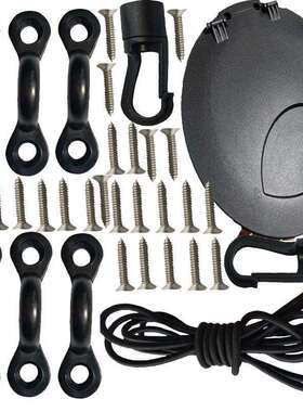 供应橡塑其他零配件海洋舟皮划艇储物套餐舱盖绳钩扣不锈钢螺丝